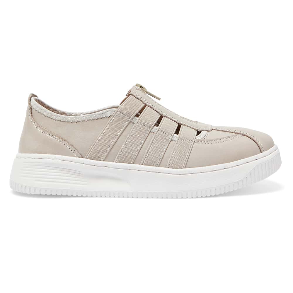 Newport Sneaker in Taupe Leather