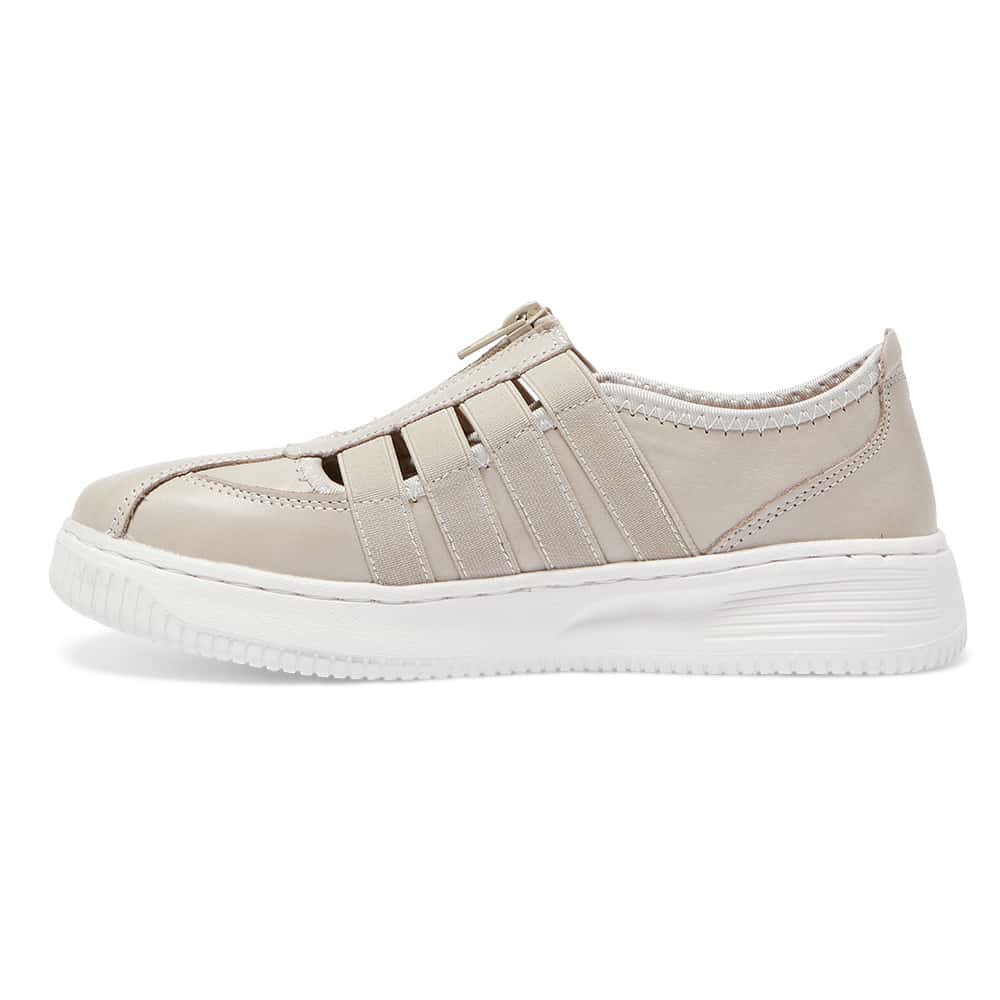 Newport Sneaker in Taupe Leather