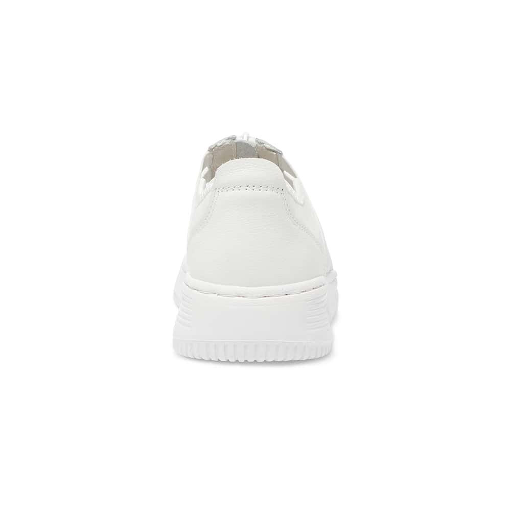 Newport Sneaker in White Leather