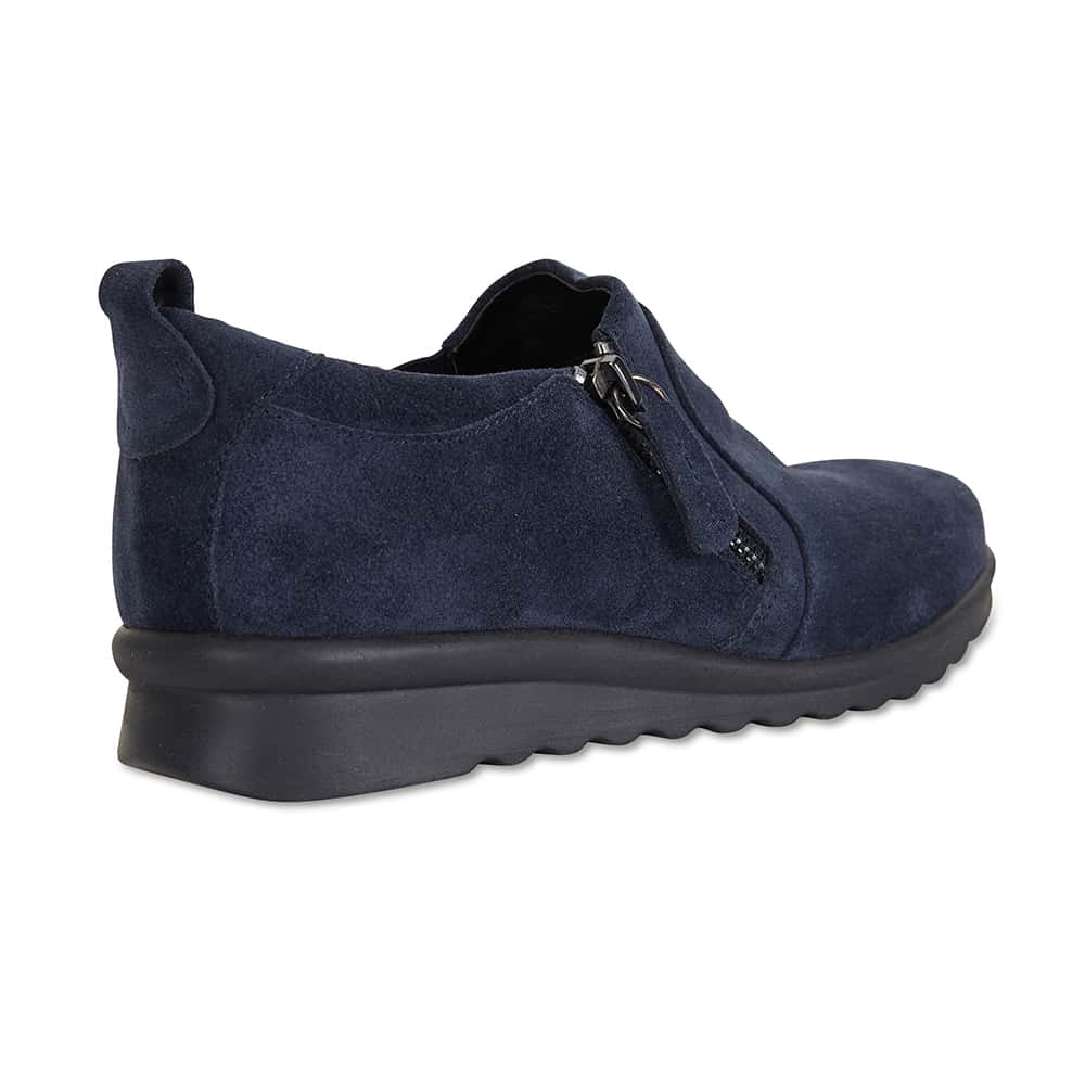 Noble Boot in Navy Suede