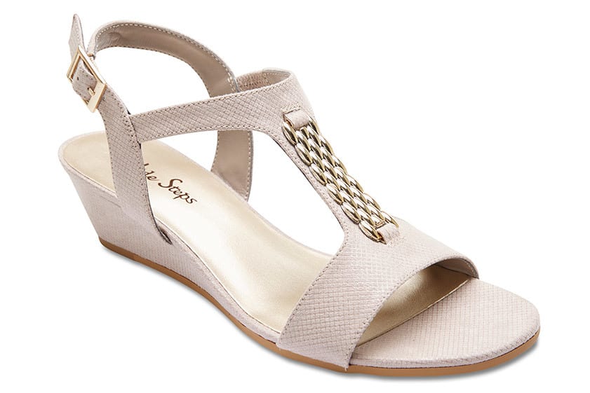 Nolan Heel in Neutral Fabric