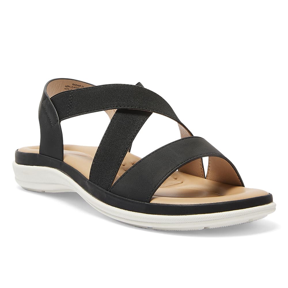 Radar Sandal in Black