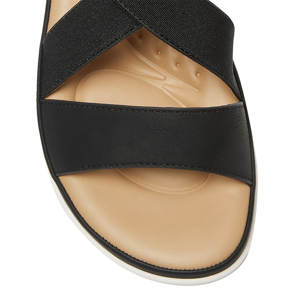 Radar Sandal in Black