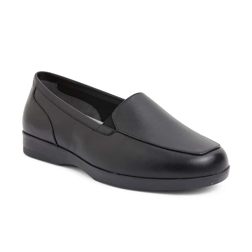 Verse Loafer in Black Leather
