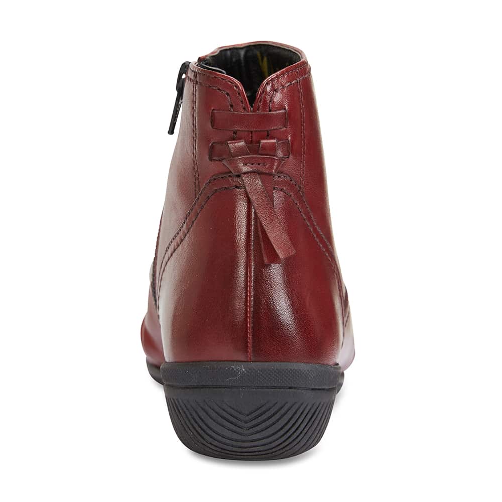 Waltz Boot in Red Leather